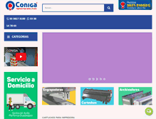 Tablet Screenshot of coniga.com